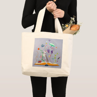 Grand Tote Bag fourre-tout pour le stock à l'achat