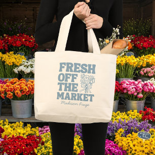 Grand Tote Bag Fraîchement sortie du marché Réception de mariage