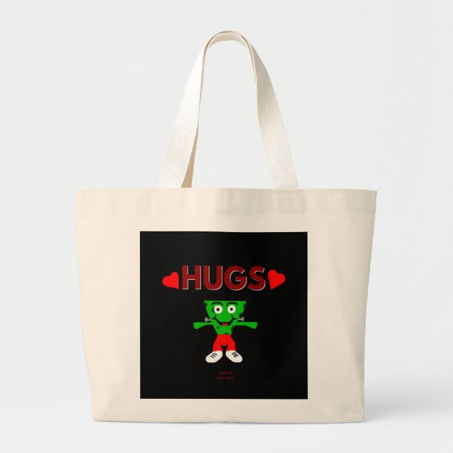 Grand Tote Bag FrankenCheese Hugs Jumbo Fourre-tout (Devant)