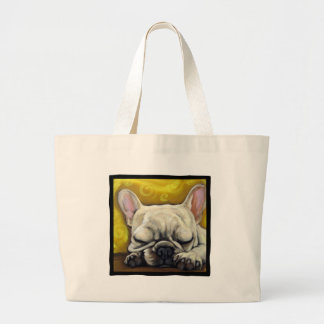 Grand Tote Bag Frenchie somnolent