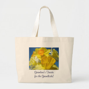 Grand Tote Bag Friandises de grand-mère pour les petits-enfants !