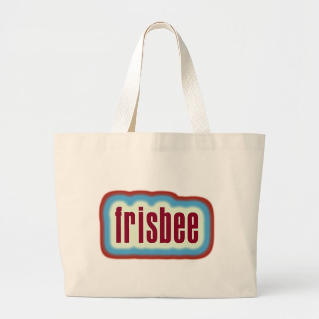Grand Tote Bag frisbee (Devant)