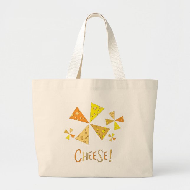 Grand Tote Bag Fromage ! (Devant)