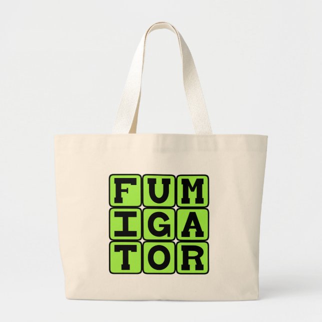Grand Tote Bag Fumigateur, piège à insectes (Devant)