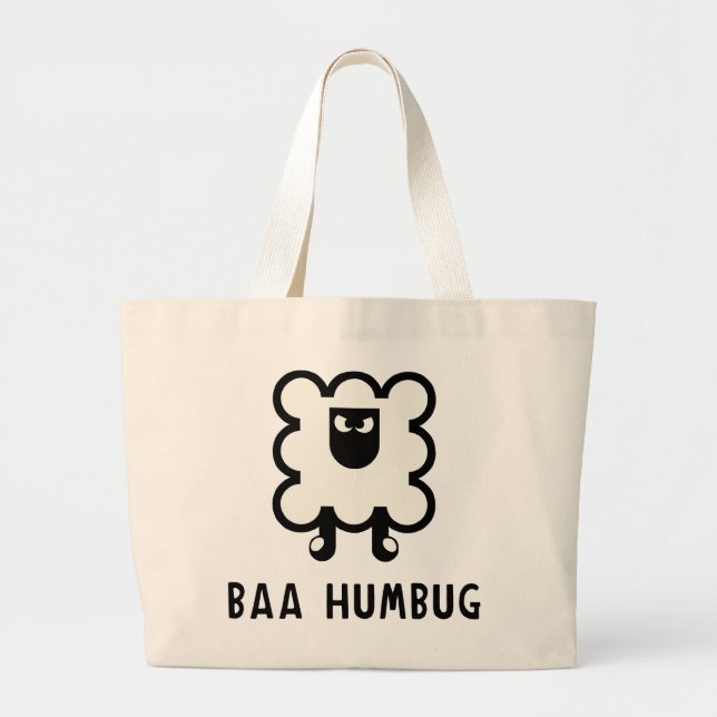 Grand Tote Bag Fumisterie de bêlement (Devant)