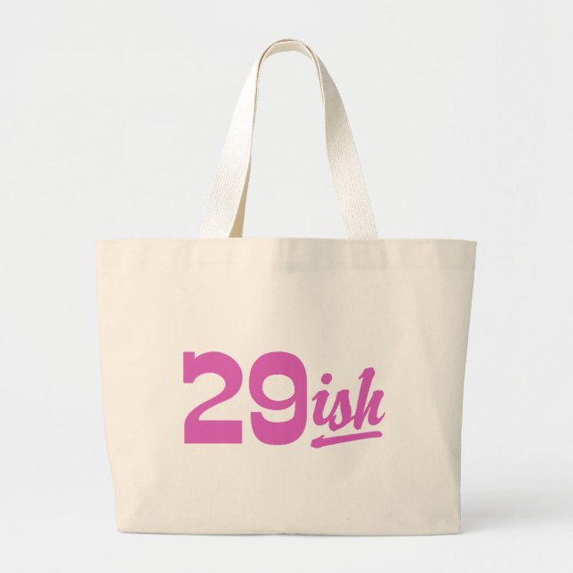 Grand Tote Bag Funny 30e anniversaire (Devant)