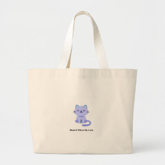 Grand Tote Bag Funny Cat Lover Tote Bags – Cute Gift for Cat Moms