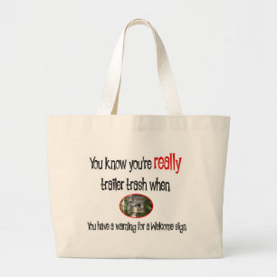 Grand Tote Bag Funny Trailer Park