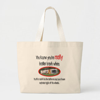 Grand Tote Bag Funny Trailer Park Shirts et cadeaux