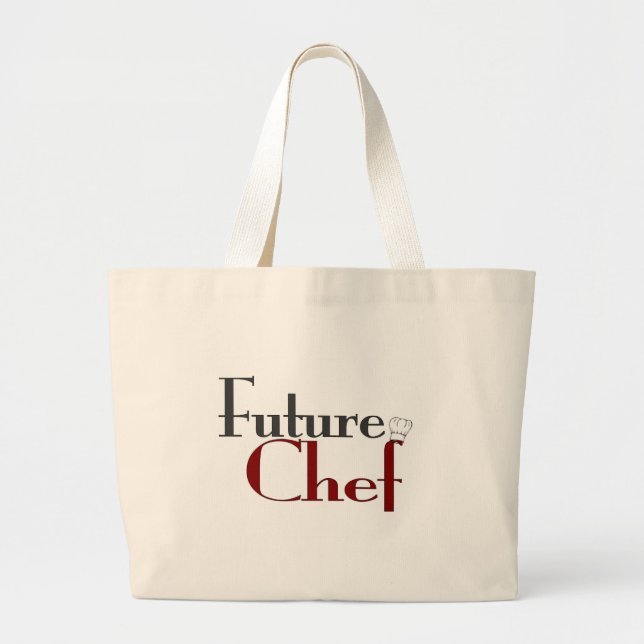 Grand Tote Bag Futur chef (Devant)