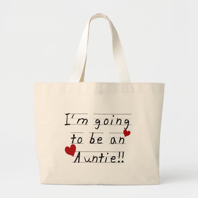 Grand Tote Bag Futurs T-shirts et cadeaux pour enfants (Devant)