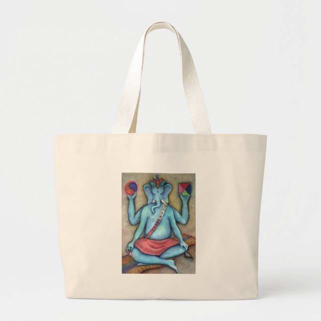 Grand Tote Bag Ganesh Fourre-tout (Devant)
