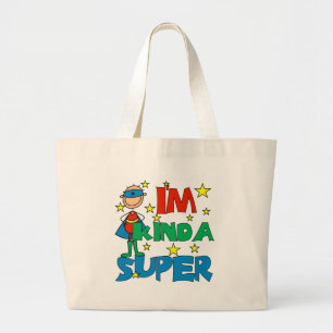 Grand Tote Bag Garçon je suis plutôt superbe