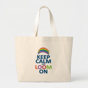 GRAND TOTE BAG GARDEZ LE CALME ET APPARAISSEZ INDISTINCTEMENT SUR