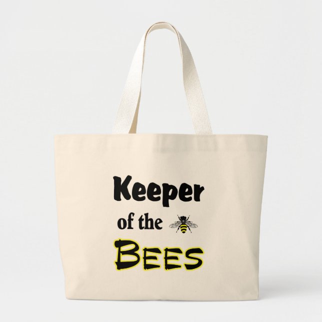 Grand Tote Bag gardien des abeilles (Devant)