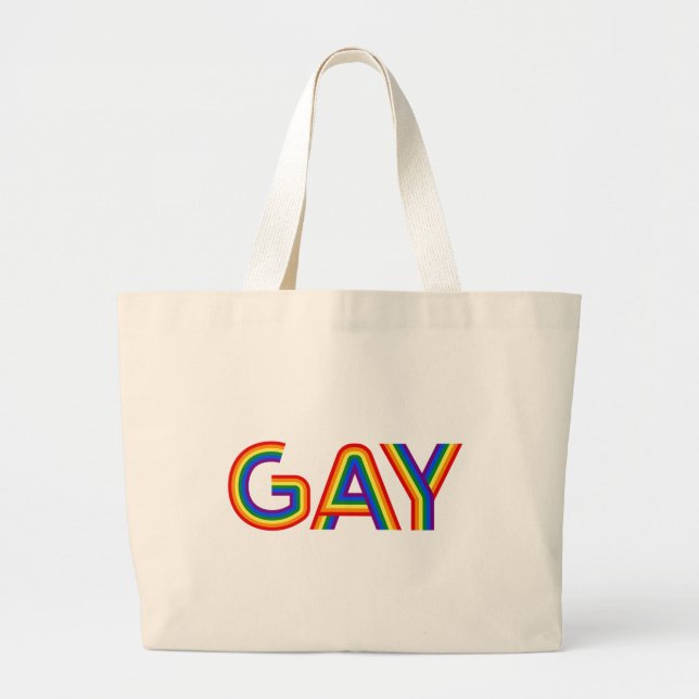 GRAND TOTE BAG GAY (Devant)