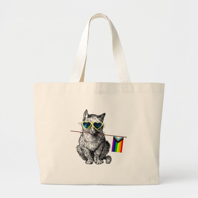 Grand Tote Bag Gay pride (Devant)
