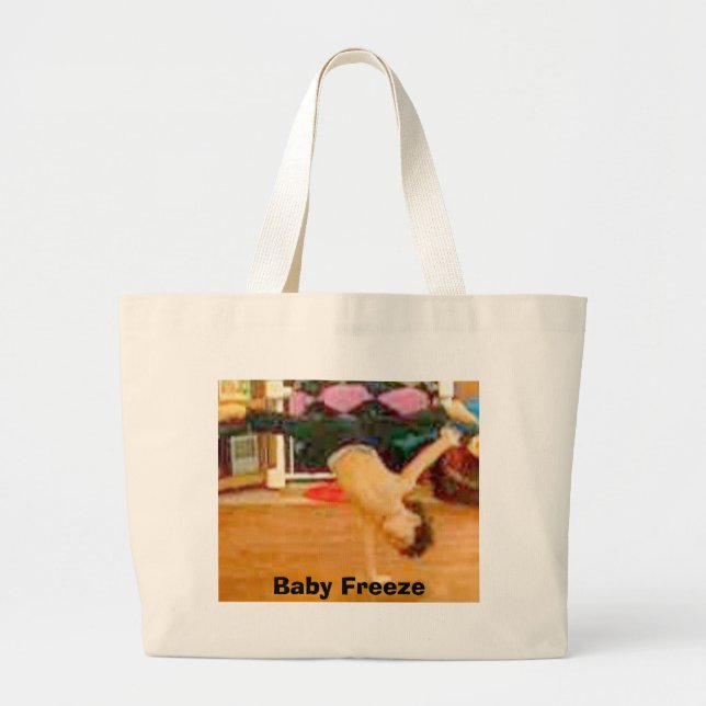 Grand Tote Bag Gel de bébé (Devant)