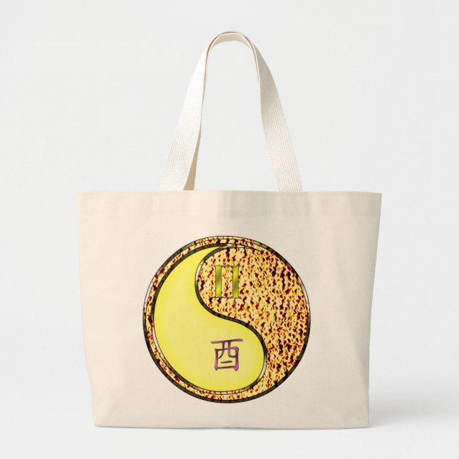 Grand Tote Bag Gemini & Fire Roster (Devant)