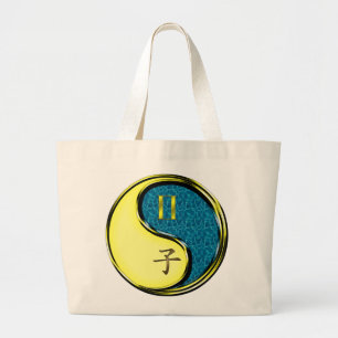Grand Tote Bag Gemini & Rat d'eau