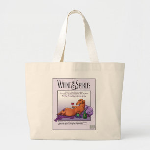 Grand Tote Bag Gémissement et spiritueux - Dacchus