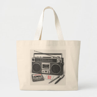 Grand Tote Bag Gen X Mixtape Fourre-tout Personnalisé