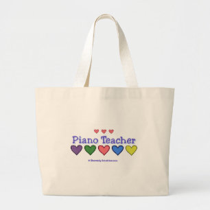 Grand Tote Bag GH de professeur de piano