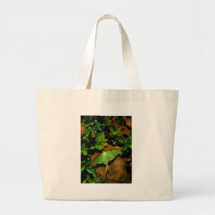 Grand Tote Bag Giant Green Luna moth