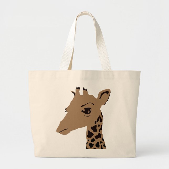 Grand Tote Bag girafe (Devant)