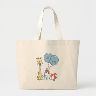 Grand Tote Bag Girafe c'est un garçon