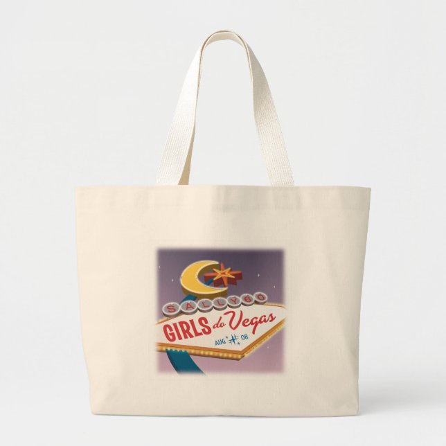 Grand Tote Bag GIRLS-do-Vegas_vig (Devant)