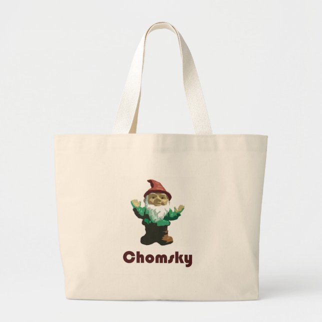 Grand Tote Bag Gnome Chomsky (Devant)
