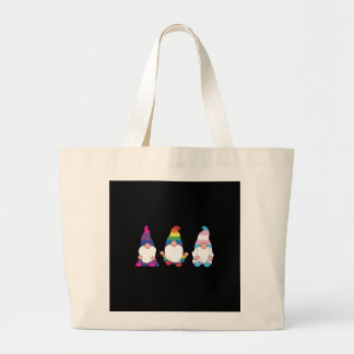 Grand Tote Bag Gnome LGBTQ Bisexual Transexuel Ally