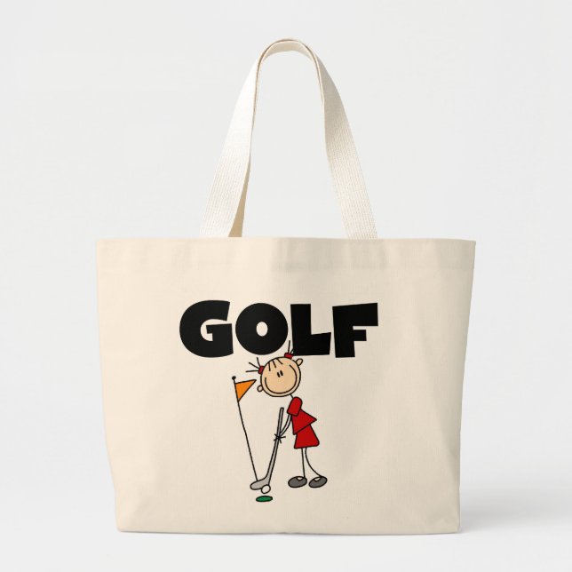 Grand Tote Bag GOLF de filles (Devant)
