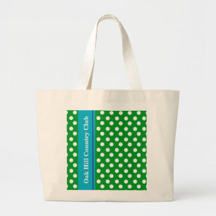 Grand Tote Bag Golf Fourre-tout - Personnalisé Club Name Edition
