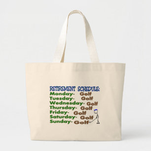 Grand Tote Bag GOLFEUR de programme de retraite
