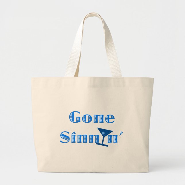 Grand Tote Bag Gone Sinnin' (Devant)