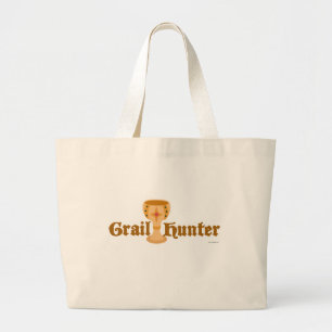 Grand Tote Bag Grail Hunter Fun Collector Motto Art Slogan