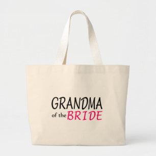 Grand Tote Bag Grand-maman de la jeune mariée