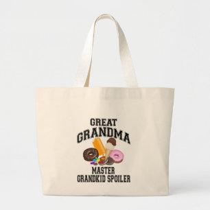 Grand Tote Bag Grand-maman de spoiler de Grandkid grande