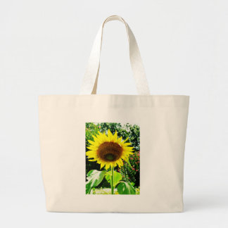 Grand Tote Bag Grand tournesol jaune
