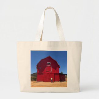 Grand Tote Bag Grange Rouge — Fourre-tout Jumbo pour Photographie