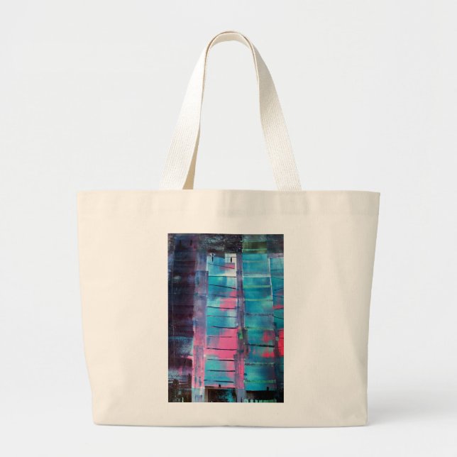 Grand Tote Bag Gratte-ciel (Devant)