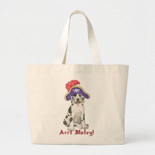 Grand Tote Bag Great Dane Pirate