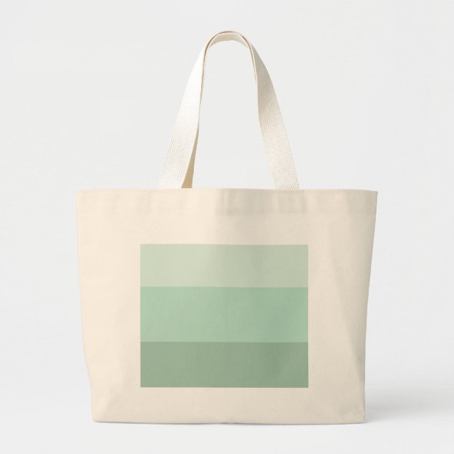 Grand Tote Bag Green ombre (Devant)