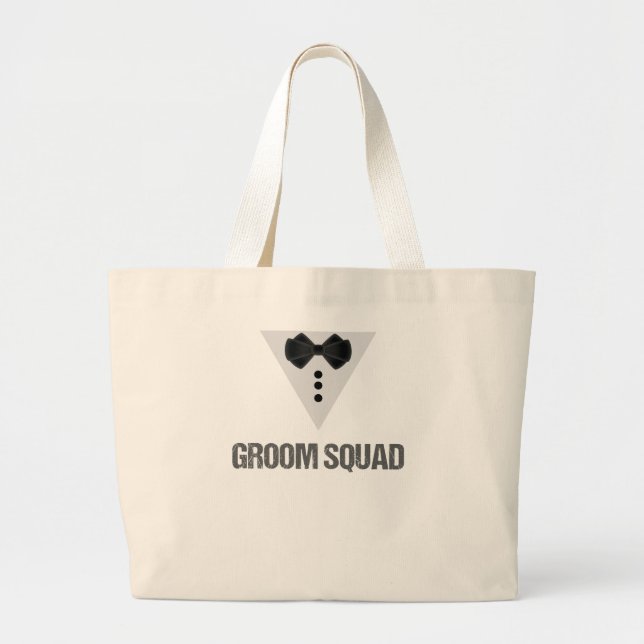 Grand Tote Bag Groom Squad (Devant)