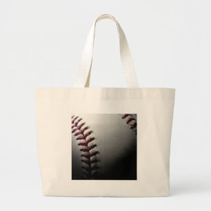 Grand Tote Bag Gros plan de base-ball