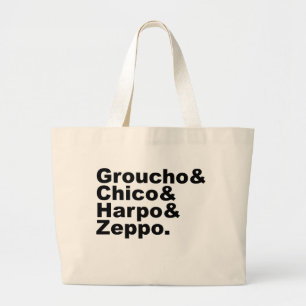 Grand Tote Bag Groucho & Chico & Harpo & Zeppo
