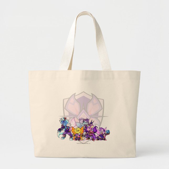 Grand Tote Bag Groupe de Faerieland d'équipe (Devant)