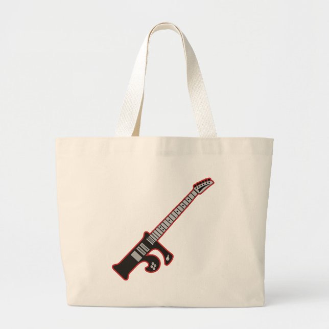 Grand Tote Bag Guitare F (Devant)